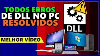 ERRO de DLL no PC como RESOLVER TODOS os ERROS de DLL no PC ou NOTEBOOK em GAMES e PROGRAMAS...