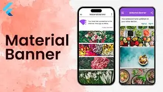 Material Banner | How to use New Material Banner | Scaffold Messenger | SnackBar Messenger |Flutter