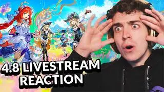 NATLAN IS HERE! I CANT BELIEVE IT! 4.8 LIVESTREAM REACTION | Genshin Impact