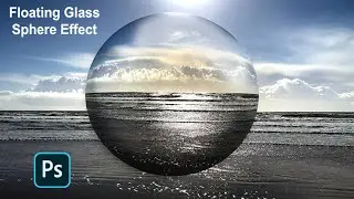 Floating Glass Sphere Effect in Photoshop