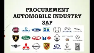 sap in automobile industry | sap mm in automobile inds | sap procurement in automobile industry