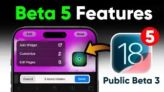 iOS 18 Beta 5 & Public Beta 3: Features Changes Bugs in iPhone 15 Plus