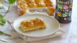 Warbath bil Ashta | Shaabiyath | Cream filled Baklava | وربات بالقشطة