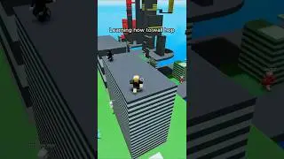 Learning how to wall hop in Roblox 😅 