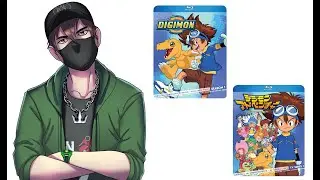 Digimon Adventure 01 English & Japanese Language Version Blu-Rays Unboxings & Comparison