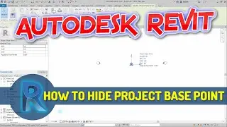 Revit How To Hide Project Base Point Tutorial