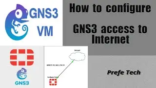 How to configure GNS3 access to Internet