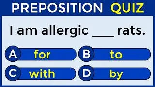 Preposition Quiz: CAN YOU PASS THIS QUIZ | 