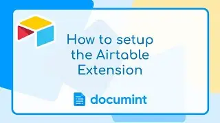 Create PDF documents in Airtable with the Documint extension