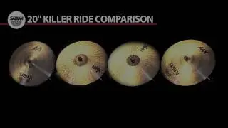 Ride Cymbal Comparison - Sabian 20" Rides