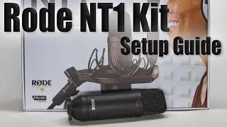 How To Setup Your Rode NT1 Microphone & SMR Shock Mount Kit