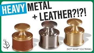 Metal Leather Weights | Why You Should Have One... or Two