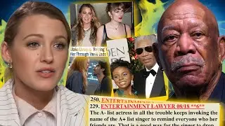 BLAKE LIVELY is DESPERATE to SAVE Her REPUTATION and MORGAN FREEMAN IS A CREEP (This is GROSS)