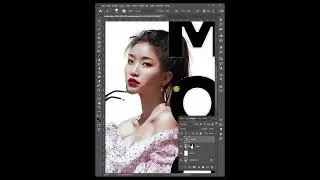 Text Masking Effect in Photoshop Tutorial - Typography