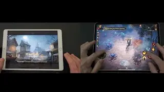 Apple iPad Air M2 (13 inch, 2024) vs 2017 iPad Pro gaming and Wi-Fi speed tests