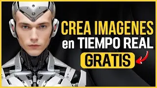 Generación de IMAGENES en TIEMPO REAL con Inteligencia Artificial (IA) GRATIS