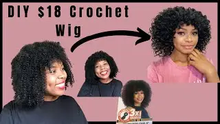 $18 Crochet Wig | I Tried Following Augusta Ezemonye DIY $18 Crochet Wig Tutorial|Beginner Friendly|