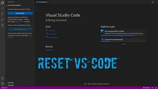 How to reset vs code to default settings in Windows/Linux- Ubuntu/Mac | Tutorials Buddy