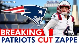 ALERT: Bailey Zappe CUT From Patriots With 19 Other Players Ft. William Bradley-King | Patriots News