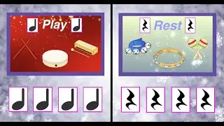 Holiday Season Rhythm Parade/Play Along (Level 1)