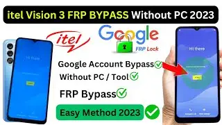 itel Vision 3 FRP Bypass Without PC | Itel (S661LP) Apps Not Open Google Account Bypass 2023