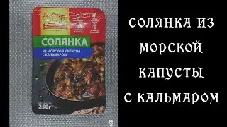 Солянка из Морской Капусты с Кальмаром (владивостокский рыбокомбинат)