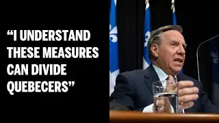 Quebec Premier Legault reacts to Liberal MP Joël Lightbound breaking with Trudeau on COVID measures