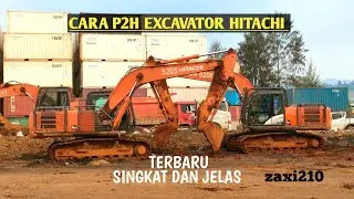 Cara P2H Excavator Hitachi zaxis200 Terbaru Singkat dan Jelas 🔥