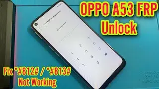 Oppo A53 (CPH2127) FRP Bypass Without PC !! FRP Working with SIM Pin Lock Method