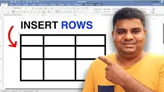 How to add a row to a table in Word