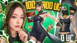 100.000 UC ПОДПИСЧИКУ! ПРОКАЧКА АККАУНТА на 100 000 в PUBG MOBILE! ПРОКАЧАЛА ЛЕДНИК в ПУБГ МОБАЙЛ!