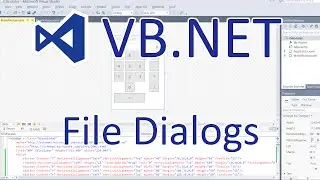 VB.NET: WPF Applications - OpenFile and SaveFile Dialogs