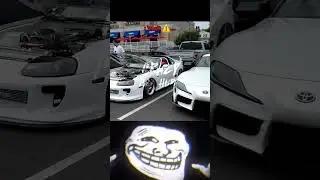 Troll Face 😈 || Toyota Supra 🥵 || Supra MK-4 & Mk-5 💀 - Crazycrhb || #shorts #supra  #toyota