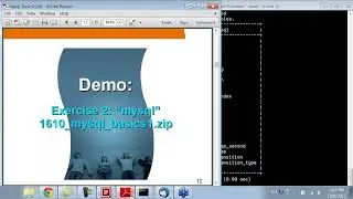 MySQL Basics I