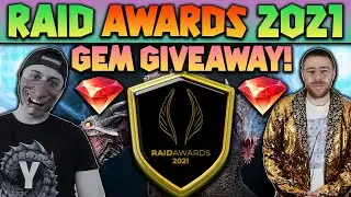 RAID AWARDS 2021 | GEM GIVEAWAYS + MORE ! Ft. THE SAFFRON MAN | Raid Shadow Legends