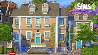 I build a cozy student dorm in Britechester  🏡 The Sims 4 / speed build / no cc