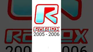 Evolution of Roblox Logo 1989 - Present #shorts