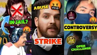 Kaal Yt In Jail? ❌ Gyan Gaming | Binzaid Gaming  Gave A Strike Warning⚠️| Harsh Vs Ayush Controversy