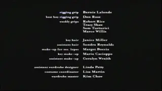 Angel Eyes (2001) End Credits (Starz Encore 2023)