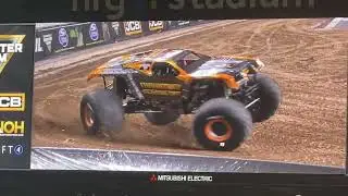 Monster Jam Houston, TX 2024 Saturday Night: Aftermath Highlights