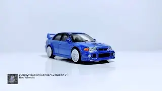 2000 MITSUBISHI LANCER EVOLUTION VI Premium Hot Wheels Diecast Review