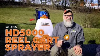 What is the HD5000 Backpack Sprayer with Reel Cart? | PetraTools®