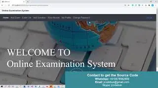 Online Examination Project in java using spring and hibernate with source code