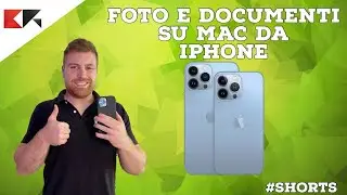 Come importare foto o documenti su Mac da iPhone