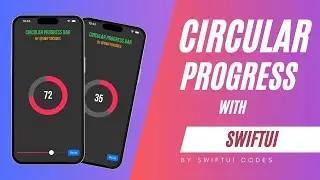 Circular Progress Bar with SwiftUI IOS 15.0+