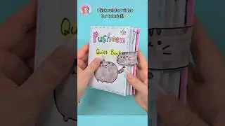 Pusheen Squishy Game Book #quietbook #paperdiy