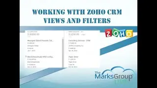 Working With Zoho CRM Views And Filters