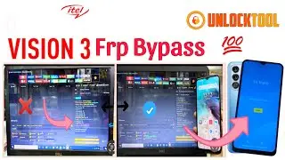 Frp bypass Itel Vision 3 Unlocktool Google account remove unlock tool✅💯