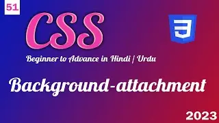 CSS background attachment |  CSS tutorial in Hindi and Urdu | do some code