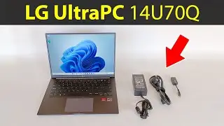 LG Ultra PC 14U70Q-G de 14 polegadas – Todos os acessórios incluídos com este computador